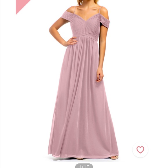 Azazie Aja dress in dusty rose size A0 - Picture 1 of 3